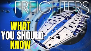 EVERYTHING You Need To Know About FREIGHTERS In No Mans Sky 2023 [upl. by Licht786]