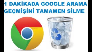 Google Arama Geçmişi silme  İnternet Arama Geçmişi Silme  Google Chrome Geçmişi Tamamen Silme [upl. by Lenroc548]