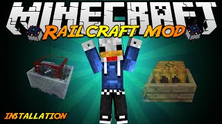 How To Install Railcraft Minecraft 1710  18 [upl. by Samohtnhoj]