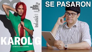 ¿Qué pasó con las FOTOS DE KAROL G en GQ MÉXICO 😱😱 En qué fallaron 🫣 [upl. by Bedad]