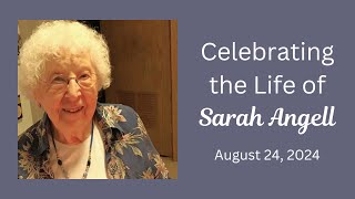 Sarah Angells Celebration of Life Service [upl. by Oinimreh]