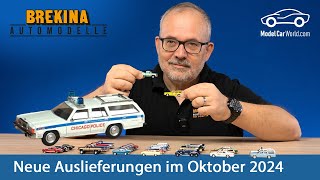 BREKINA  Neue Auslieferungen Mercedes G4 Ford P3 Lancia Fulvia amp mehr [upl. by Halimak]