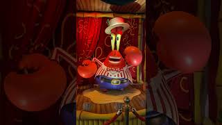 Mr Krabs Animatronic at spongebobs Crazy Carnival Ride at circuscircus lasvegas NV [upl. by Golda]