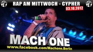 RAP AM MITTWOCH  031012 Die Cypher feat Mach One uvm 14 [upl. by Notyalc]