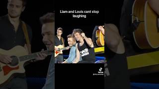 Liam and Louis cant stop laughing onedirection shorts [upl. by Enylekcaj]