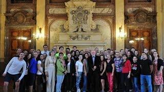 Krajané  kurz češtiny Dobruška 2014 Slavnostý zakončení kurzustudenti připravili program [upl. by Pontus214]