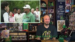 NATE BARGATZE HILARIOUS GOLF CLIP  Shamrock Don Reacts to epic sketch  REACTION [upl. by Nosidam186]