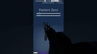 Patient Zero Again roblox robloxzombies zombiesurvival gaming robloxzombie reinfected [upl. by Ailev768]