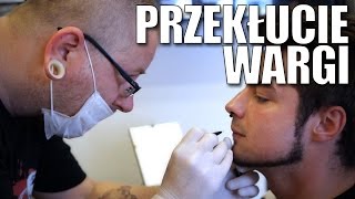 Przekłucie wargi  gojenie pielęgnacja kolczyk ✪ Bezpieczny piercing ✪ [upl. by Ahsurej104]