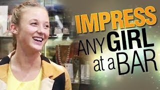 Awesome Magic Trick How To IMPRESS ANY GIRL At A Bar [upl. by Brewer250]