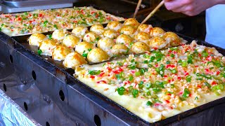 大阪のたこ焼き プロが焼くたこ焼きせき屋 Delicious Takoyaki of Osaka Kadoma 大阪门真的美味章鱼烧烤 [upl. by Newbill808]