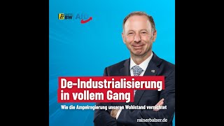 DeIndustrialisierung in vollem Gang  Wie die Ampelregierung unseren Wohlstand vernichtet [upl. by Ennairol537]