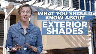 Custom Exterior Shades  Everything You Should Know [upl. by Honey]