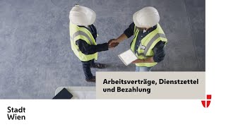 Arbeitsverträge Dienstzettel und Bezahlung [upl. by Rebma158]