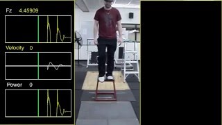 AccuPower Force Plate Drop Jump Analysis [upl. by Rhee]