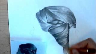 Tutorial Come disegnare capelli [upl. by Langelo]