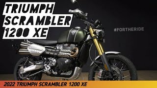 2022 Triumph Scrambler 1200 XE Review Colors and Price [upl. by Nonnel]