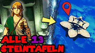 NACHRICHT aus uralter Zeit QUEST LÖSUNG Alle 13 STEINTAFELN FundORTE in Zelda Totk [upl. by Barbette679]