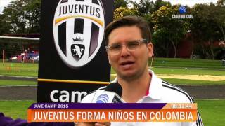 Juventus forma a niños en Colombia [upl. by Nerfe]