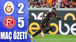 Galatasaray  Fortuna Düsseldorf Maç Özeti  Galatasaray 25 Düsseldorf [upl. by Ehcram]