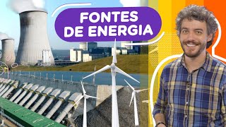 Fontes de Energia  Renováveis e NãoRenováveis Tradicionais e Alternativas [upl. by Ahtnamas]