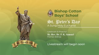 BCBS  St Peters Day  A Sung Holy Eucharist  29th June 2024  Live stream [upl. by Seyah395]