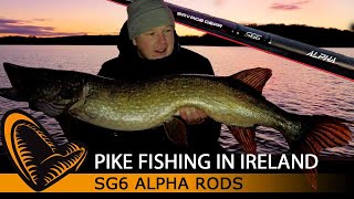 Alpha SG6  Pike Fishing in Ireland  Ryan ODonoghue [upl. by Philippa]