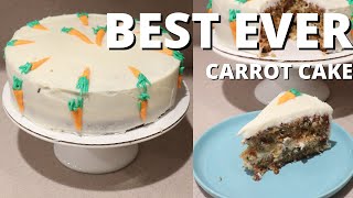 The Best Carrot Cake with Cream Cheese Frosting [upl. by Andrei]