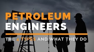 Types of Petroleum Engineers [upl. by Innad]