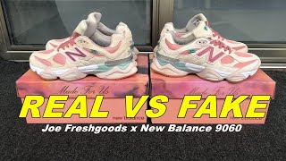 Real vs Fake Joe Freshgood New Balance 9060 Comparison [upl. by Luhey]