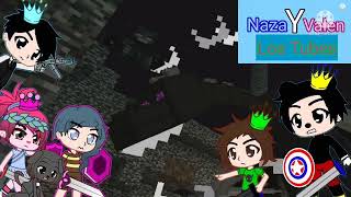 Naza Y Valen Los Tubes vs dragón y Wither 🎶🎵🥷🧟 2 Música [upl. by Etnovaj]