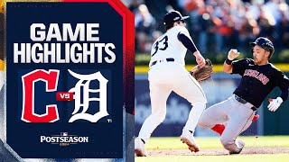 Guardians vs Tigers ALDS Game 3 Highlights 10924  MLB Highlights [upl. by Netnert]