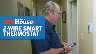 How to Upgrade to a Smart Thermostat without Changing the Wiring  Ask This Old House [upl. by Gnilhsa113]