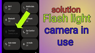 Flash light camera in use problem [upl. by Temirf]