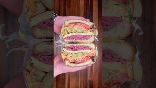 Mission to make the perfect sandwich Episode 4  The Primanti Bros 5 layer stack 🥪 shorts [upl. by Siramay]