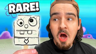 Opening Mystery SpongeBob Popsicle Figures Rare DoodleBob [upl. by Hadihsar]