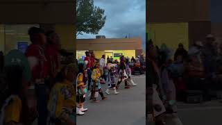 2024 Intertribal Ceremonial Night Parade in Gallup New Mexico Little Kallestewa Dance Group [upl. by Wiseman]