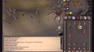 Oldschool Runescape  Venenatis safespots no prot prayers [upl. by Eniffit774]