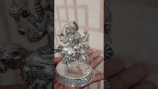 SILVER MAA DURGA silverornaments maadurgasong shortfeed youtubefeeds viralshort hindudeity [upl. by Neyugn577]