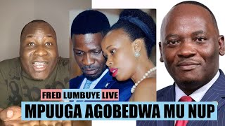 Lumbuye Fred Live Breaking News  Mathias Mpuuga Agobedwa Mu NUP [upl. by Etnor]