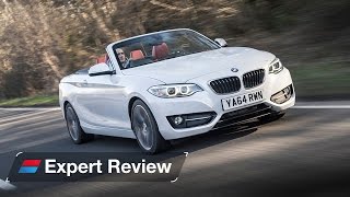 BMW 2 Series convertible car review [upl. by Eniledam]