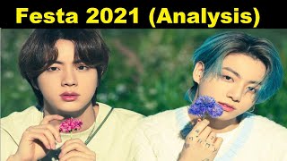 For Jinkookkookjin Festa 2021 Analysis BTS  방탄소년단 [upl. by English]