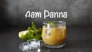 Aam Panna Recipe  Summer Special Drinks  Raw Mango Syrup Drink  ASMR Cooking 4K [upl. by Jael]