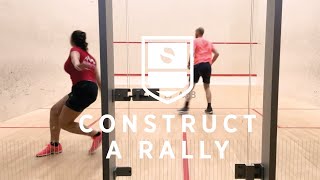 Squash TipsampTricks How to construct a rally [upl. by Danby992]