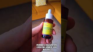 Probando El Discoloration Correcting Serum de Good Molecules skincare [upl. by Frederic999]