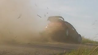 Crash WRC Craig Breen  Rallye Deutschland 2018 [upl. by Rephotsirhc]