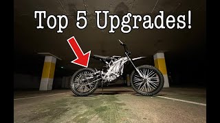 TOP 5 UPGRADES FOR THE SUR RON light bee X [upl. by Redienhcs]