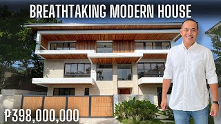 House Tour 352  Breathtaking Modern House and Lot For Sale in Ayala Alabang Village Muntinlupa [upl. by Leizo475]