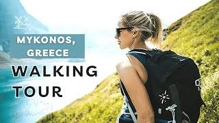 Mykonos Greece 4K walking tour [upl. by Damour]