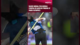 Neeraj Chopra Wins Silver In Javelin Throw Pakistans Arshad Nadeem Takes Gold  Olympics 2024 [upl. by Liberati]